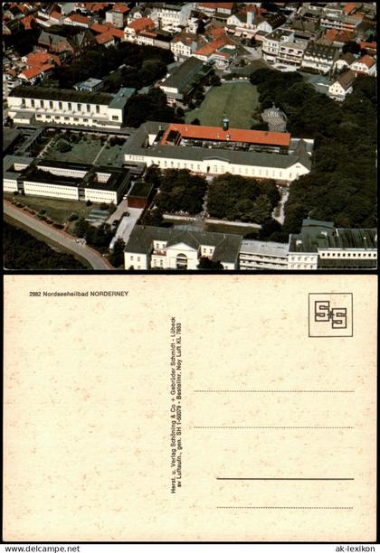 Ansichtskarte Norderney Luftbilder Nordseeheilbad NORDERNEY 1970