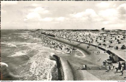 Norderney Nordseebad Norderney Strand x 1955
