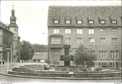 Nordhausen Thueringen Nordhausen Platz Brunnen x 1980