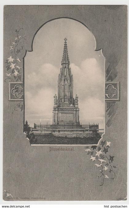 (80263) AK Düppel, Siegesdenkmal, bis 1905