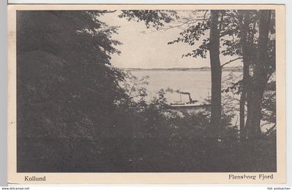 (97130) AK Kollund Sønderjylland, Flensborg Fjord, 1935