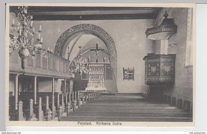 (97144) AK Felsted, Kirkens Indre, 1931