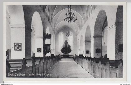 (97210) AK Ribe, Sct. Catharinæ Kirke, vor 1945