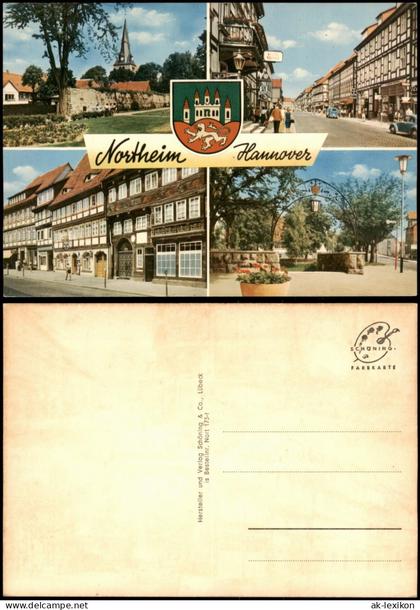 Ansichtskarte Northeim Northeim Hannover Stadtteilansichten 1970