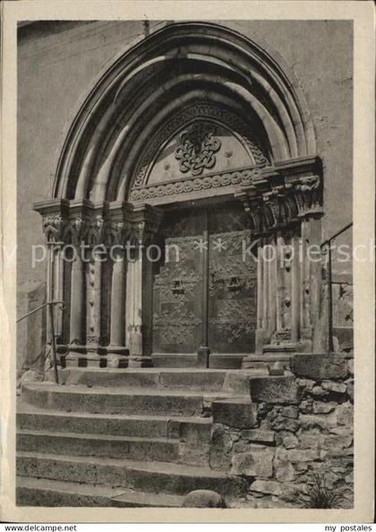 Nossen Kirchenportal Kloster Altzella