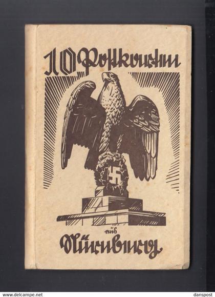 Dt. Reich Leporello Nürnberg Stadt der Reichsparteitage