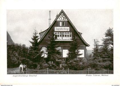 Oberhof  Thueringen Jugendherberge Oberhof