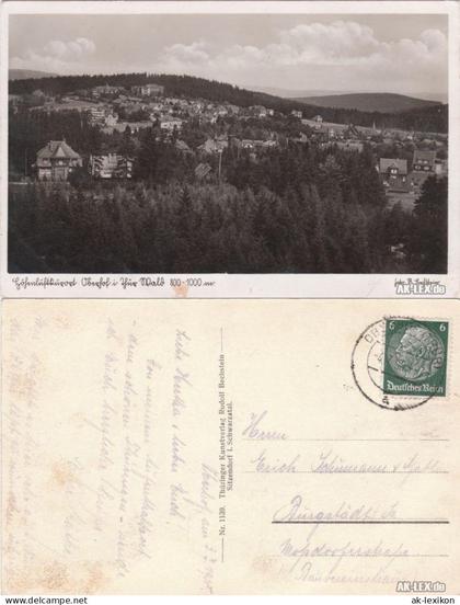 Oberhof (Thüringen) Höhenluftkurort Oberhof (Oberhof )gel. 1938 1938