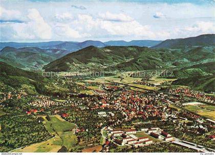 Oberkirch Baden Fliegeraufnahme Renchtal