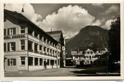 Oberstdorf/Bayern - Oberstdorf, Marktplatz
