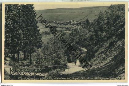 Oberwiesenthal im Schönjungferngrund - Verlag Photohaus Helios Oberwiesenthal