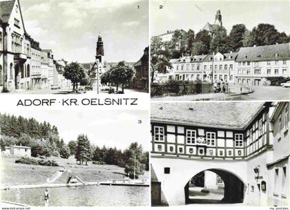 Oelsnitz Erzgebirge Ernst Thaelmann PLatz Elsterstrasse Waldbad Heimatmuseum