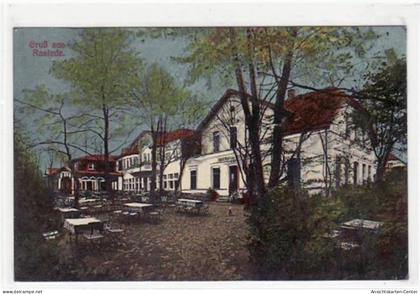 39074201 - Rastede mit Hotel  Hof von Oldenburg  gelaufen, 1920. Gute Erhaltung.