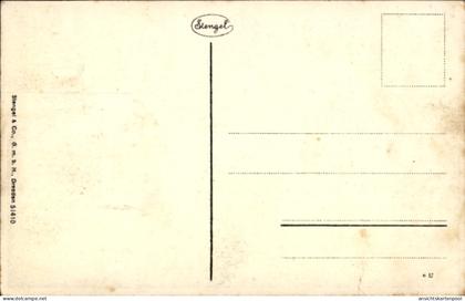 CPA Kętrzyn Rastenburg Ostpreußen, Kirche, Brücke