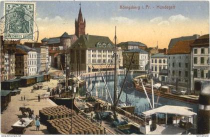 Königsberg - Hundegatt - Drucksache nach Argentinien