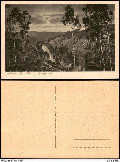 Ostritz (Oberlausitz) Wostrowc Neißetal bei Kloster Mariental 1910