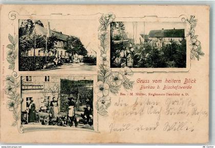 01906 O8502 Burkau 1902 - Gasthaus Fahrradfahrer - 13637751