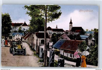 01936 O8293 Königsbrück Künstlerkarte Auto - 51055688
