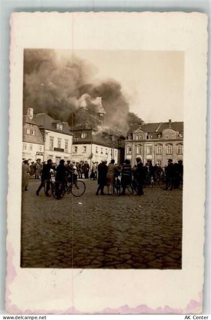 02742 O8713 Neusalza-Spremberg Foto AK Brand des Gasthaus Ratskeller Ort... - 13641767