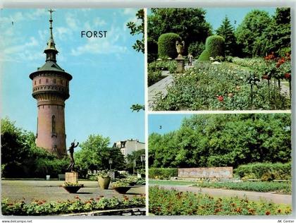 03149 O7570 Forst (Lausitz) - Wasserturm Rosengarten - 10233763