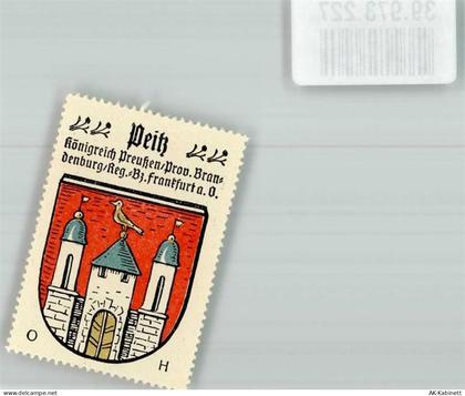 03185 O7520 Peitz Vignette Wappen - 39973227