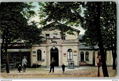 04435 O7144 Schkeuditz 1908 - Ausflugsetablissement Schützenhaus Waldkat... - 13516644