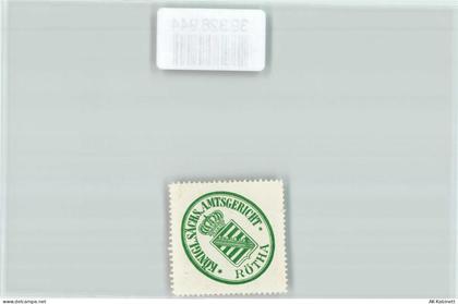 04571 O7209 Rötha Siegelmarke Königl. Sächs. Amtsgericht Rötha - 39328944