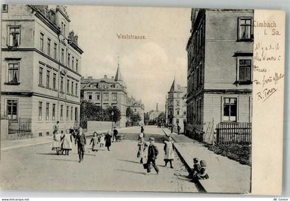 09212 O9102 Limbach-Oberfrohna 1904 - Weststraße Kinder - 13655650