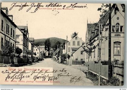 09471 O9303 Bärenstein b Annaberg-Buchholz 1904 - Kirchstraße Bärenstein... - 13654959