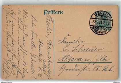 10115 W1000 Reinickendorf Gebrauchsspuren Ganzsache - 39369635