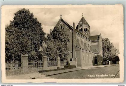 14641 O1550 Nauen , Havelland Foto AK Kath. Kirche - 39457788