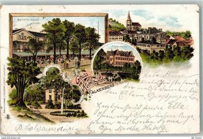 16259 O1312 Falkenberg , Mark 1896 Lithographie Kettlitz Hotel Victoria ... - 13638766