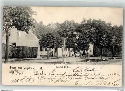 16792 O1431 Vogelsang b Zehdenick 1904 - Gasthaus Dräger Eselfurwerk Bah... - 13664027