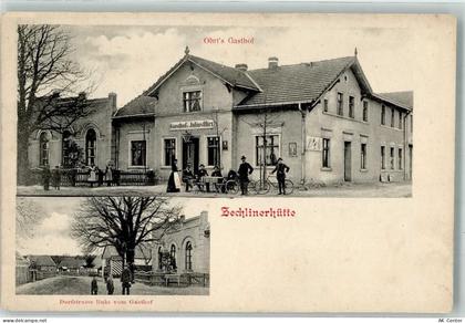 16818 O1950 Zechlinerhütte Foto AK Gasthaus Ohrt - 13632350