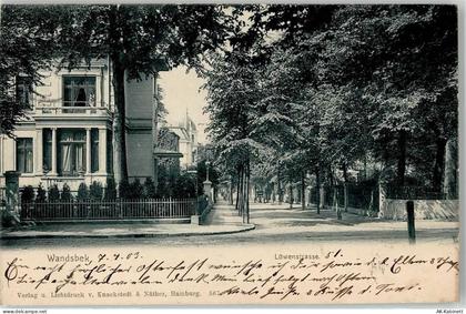 20095 W2000 Wandsbek 1903 - Löwenstraße - 52105942