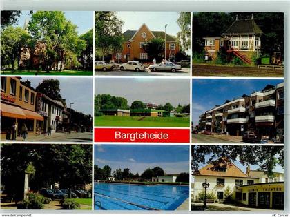 22941 W2072 Bargteheide - Schwimmbad Kleines Theater Bahnhof Stellwerk... - 10332075