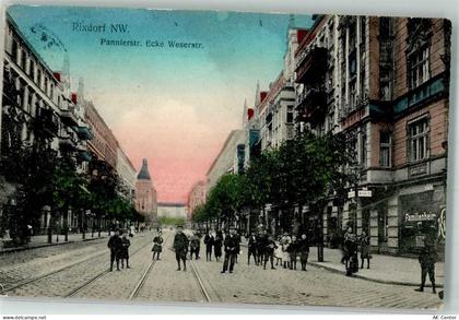 24306 W2320 Rixdorf 1911 - Pannierstraße Ecke Weserstraße - 13632512