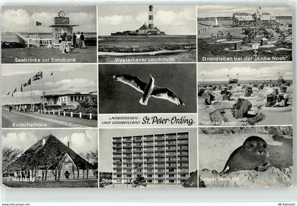 25826 W2252 St. Peter-Ording - Seebrücke Leuchtturm Seehund - 51761464