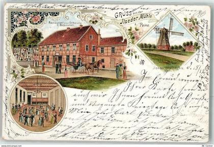 31241 W3152 Ilsede 1903 Lithographie Gasthaus Zur Erholung C. Bodenstedt... - 13620934