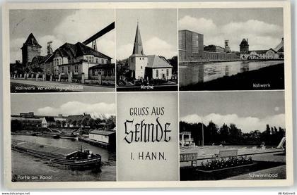 31319 W3163 Sehnde - Kirche Kaliwerk Kanal Schwimmbad Verwaltungsgebäude... - 52094940