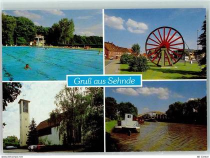 31319 W3163 Sehnde - Rückseite mit Abschürfungen bzw Kleberesten Schwimm... - 10248205