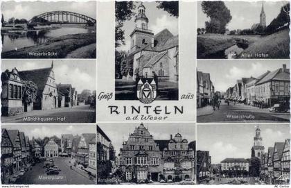 31737 W3260 Rinteln 1960 - Rinteln: Versch. Ansichten, Weserstr., Alter ... - 20061357