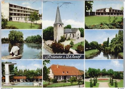 32257 W4980 Bünde - Kirche Park Schwimmbad - 50550361