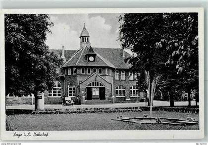 32791 W4937 Lage , Lippe - Bahnhof - 13228728