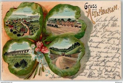 33184 W4791 Altenbeken 1902 - Kleeblatt Bahnhof Eisenbahn Tunnel Brücke... - 52182437