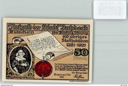 35510 W6308 Butzbach - Notgeld Landgraf Philipp v. Butzbach - 10412640