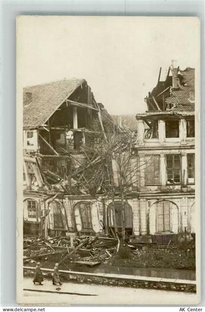 38300 W3340 Wolfenbüttel , Niedersachs 1919 Foto AK Schlossbrand - 13611750