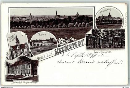 38350 W3330 Helmstedt Lithographie Vorläufer Bad Helmstedt Universität B... - 13489454