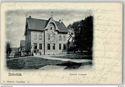 38678 W3392 Clausthal-Zellerfeld Prägedruck Kaiserliches Postamt - 13929744