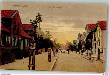 39629 O3592 Bismark Altmark 1918 - Bahnhofstraße Villen - 13657442